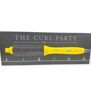 Drybar The Curl Party Heated Brush -New In Box